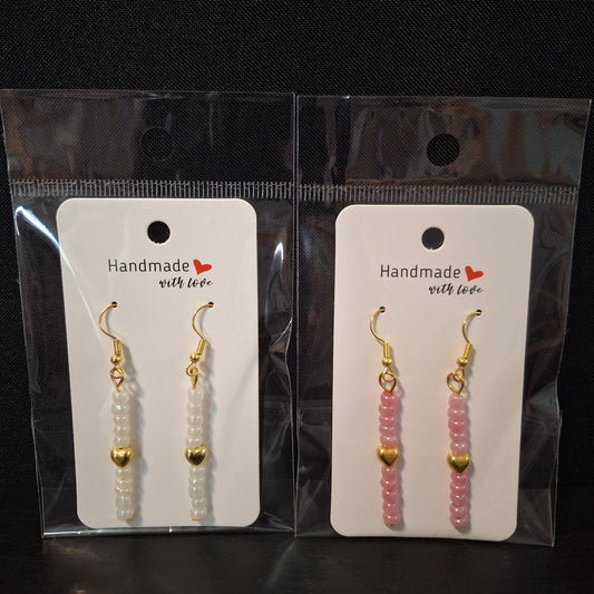 Heart Beads Earrings