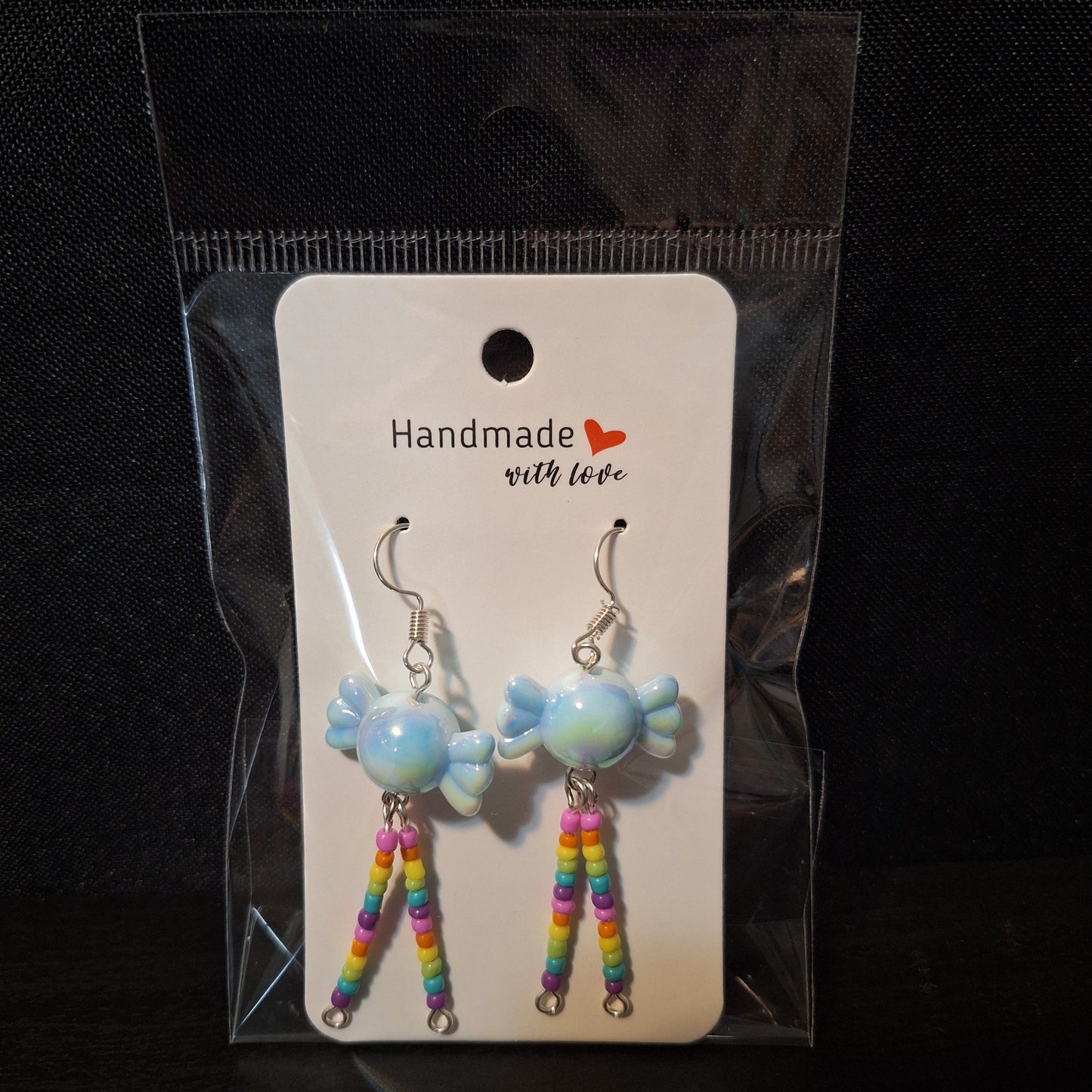 Rainbow Candy Beads Earrings