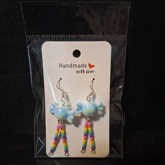Rainbow Candy Beads Earrings