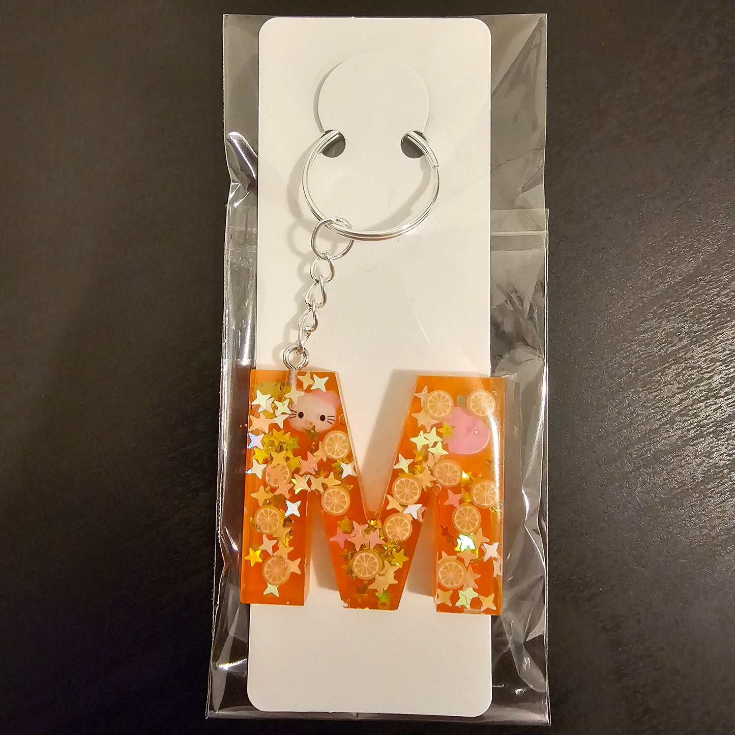 Initial M Keychain