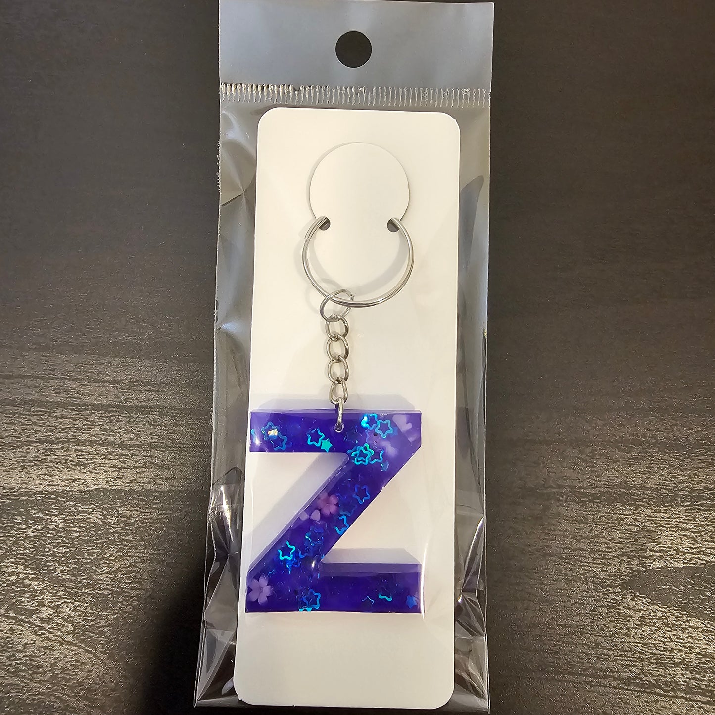 Initial Z Keychain