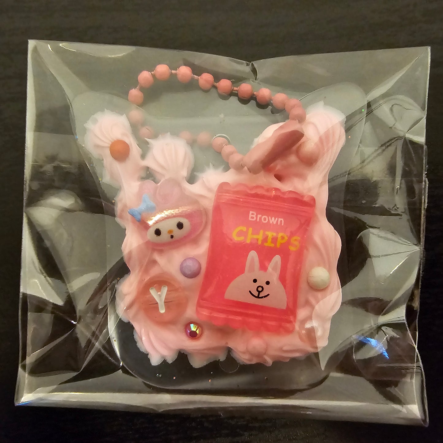 Initial Y Decoden Keychain
