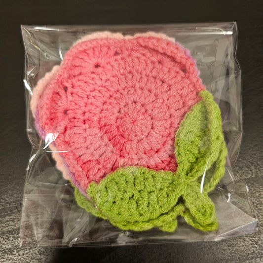 Crocheted Tulip Coaster