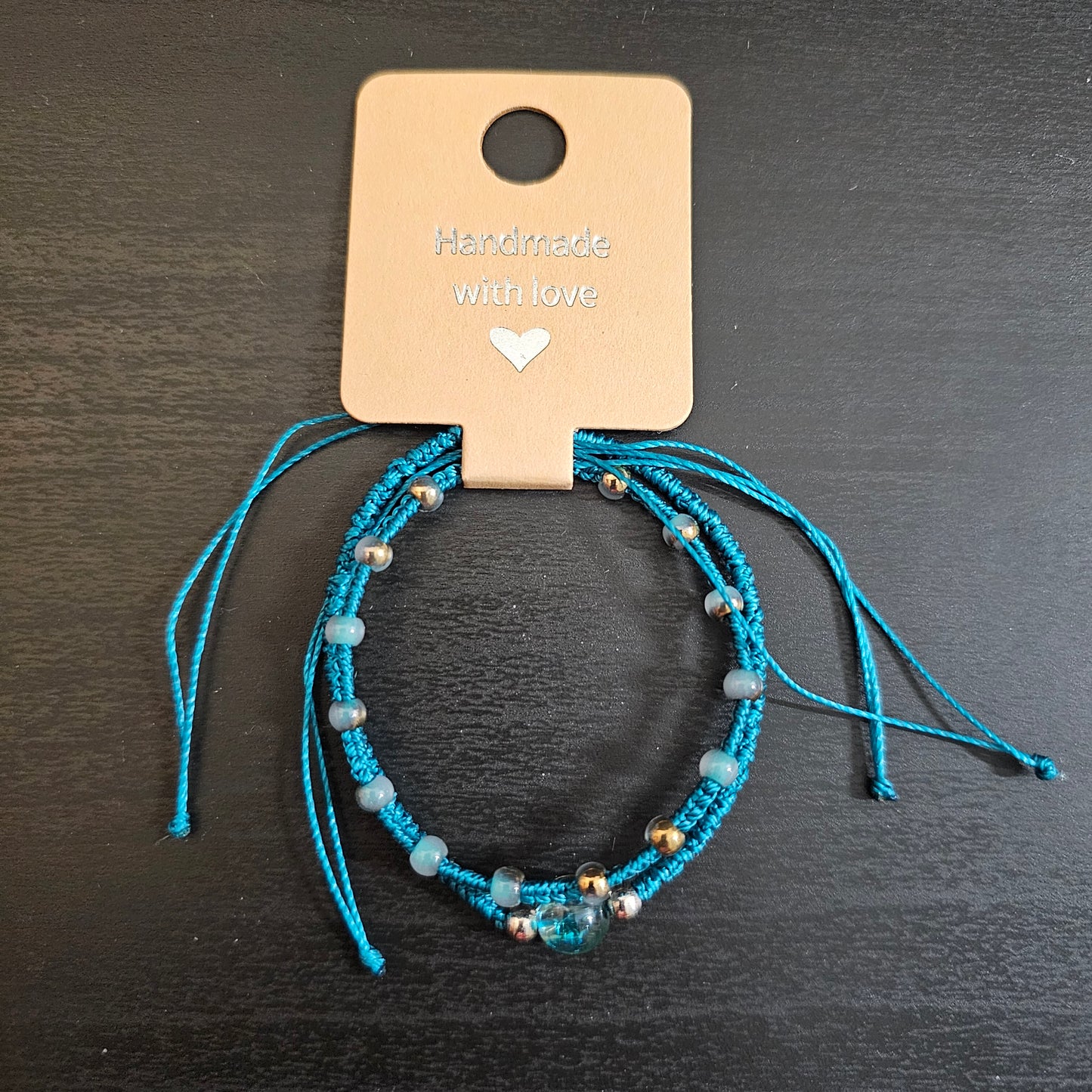 Beaded Macrame Bracelet