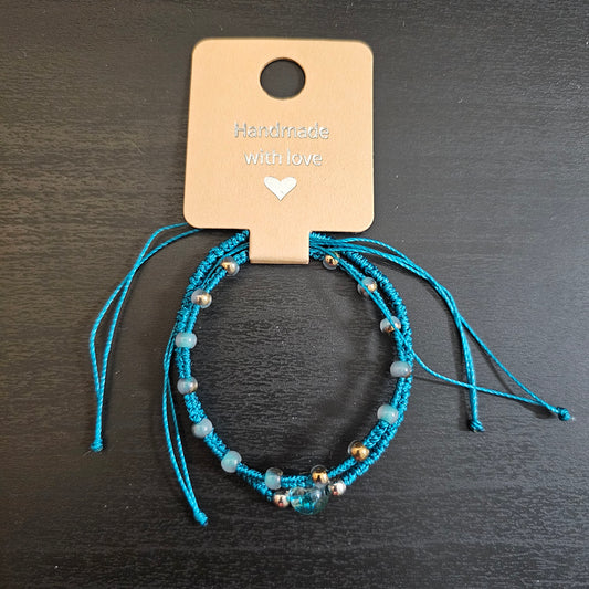 Beaded Macrame Bracelet