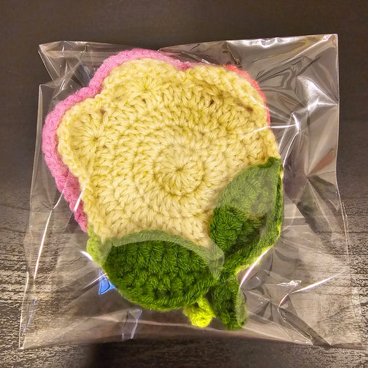 Crocheted Tulip Coaster