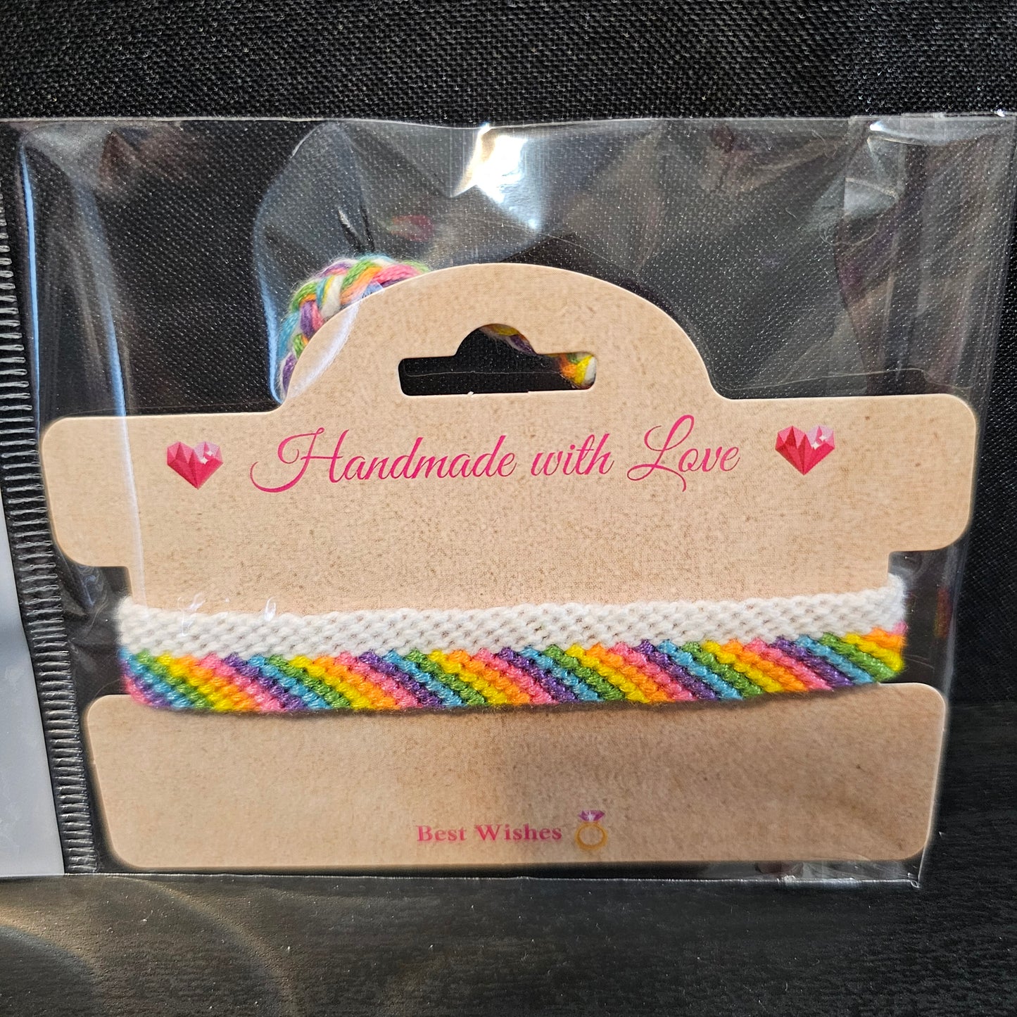 Rainbow Chevron Friendship Bracelet