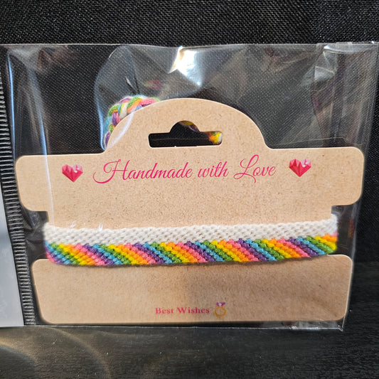 Rainbow Chevron Friendship Bracelet