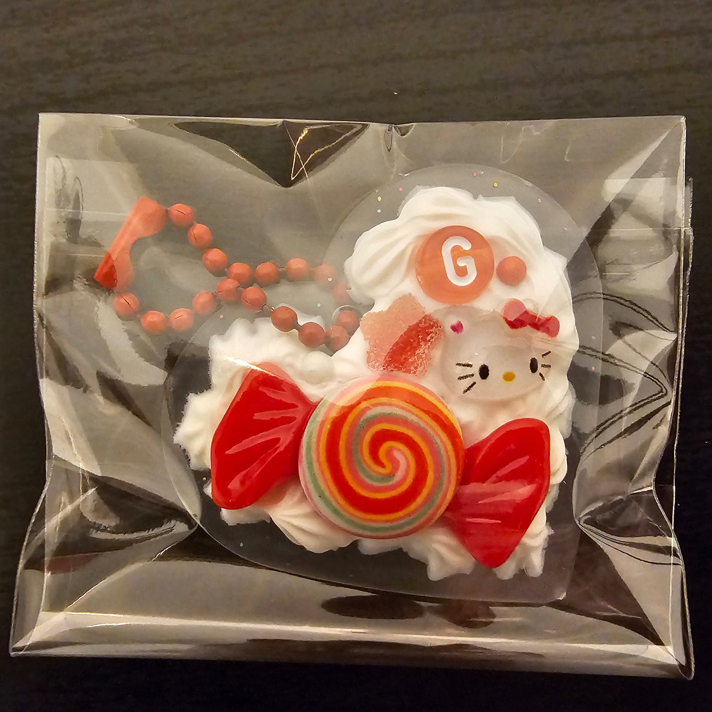 Initial G Decoden Keychain