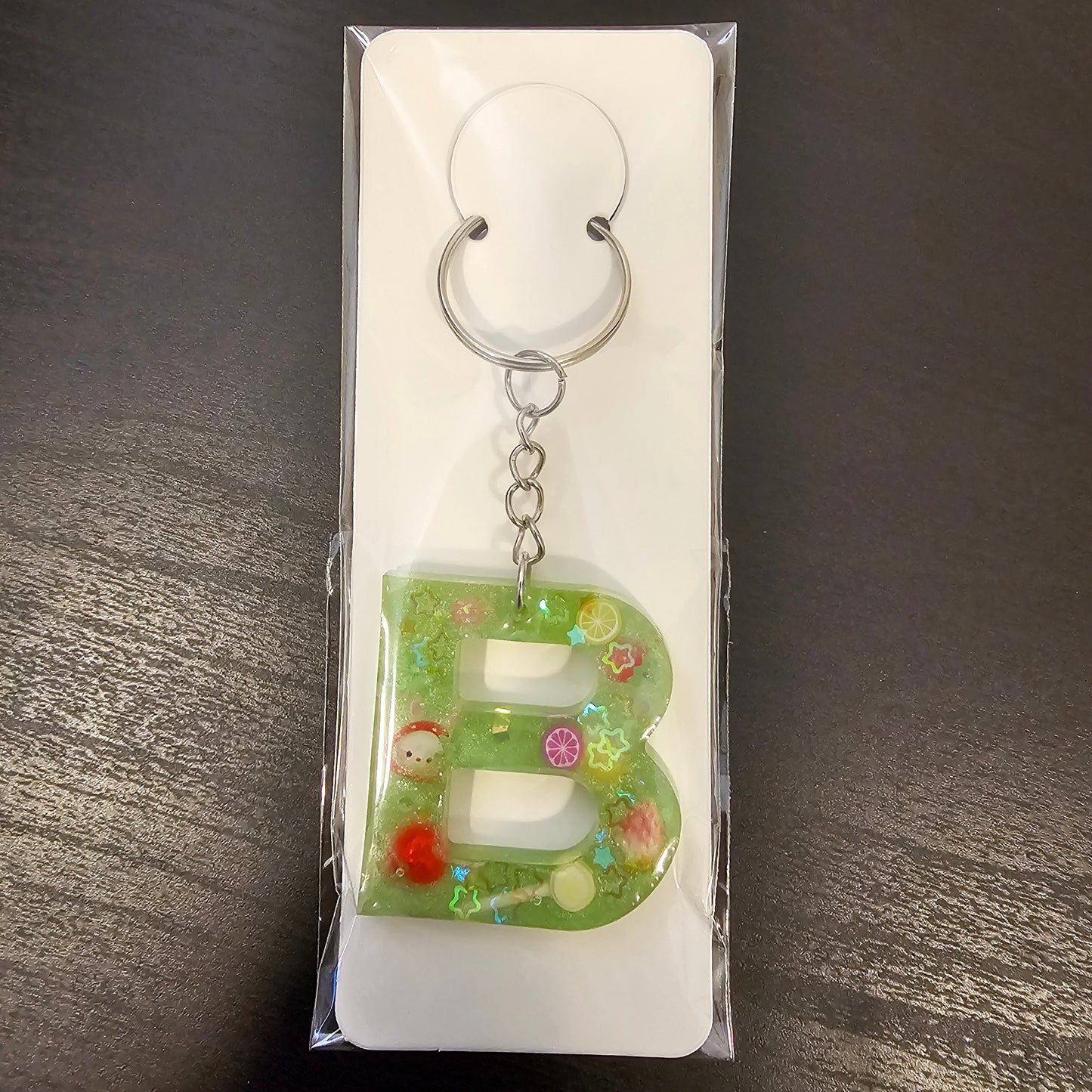 Initial B Keychain