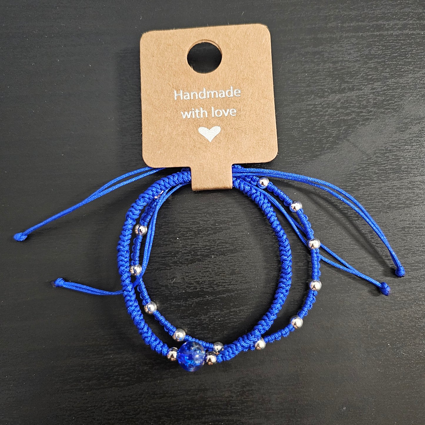 Beaded Macrame Bracelet