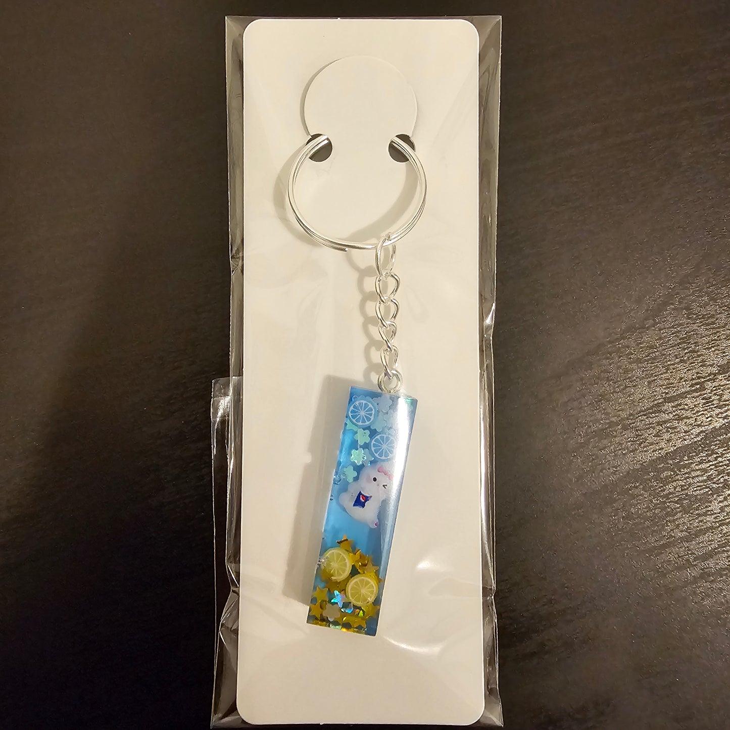 Initial I Keychain
