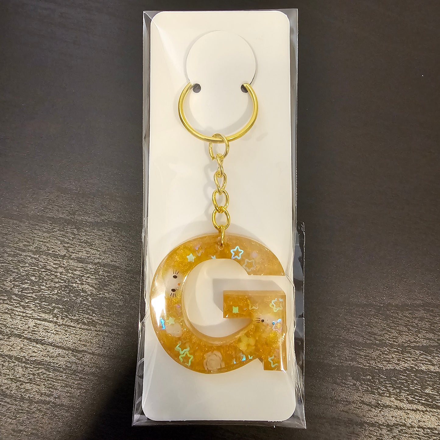 Initial G Keychain