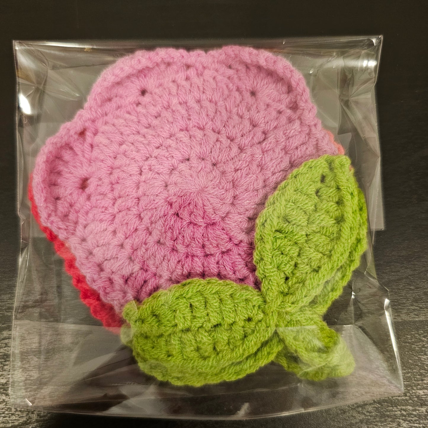 Crocheted Tulip Coaster