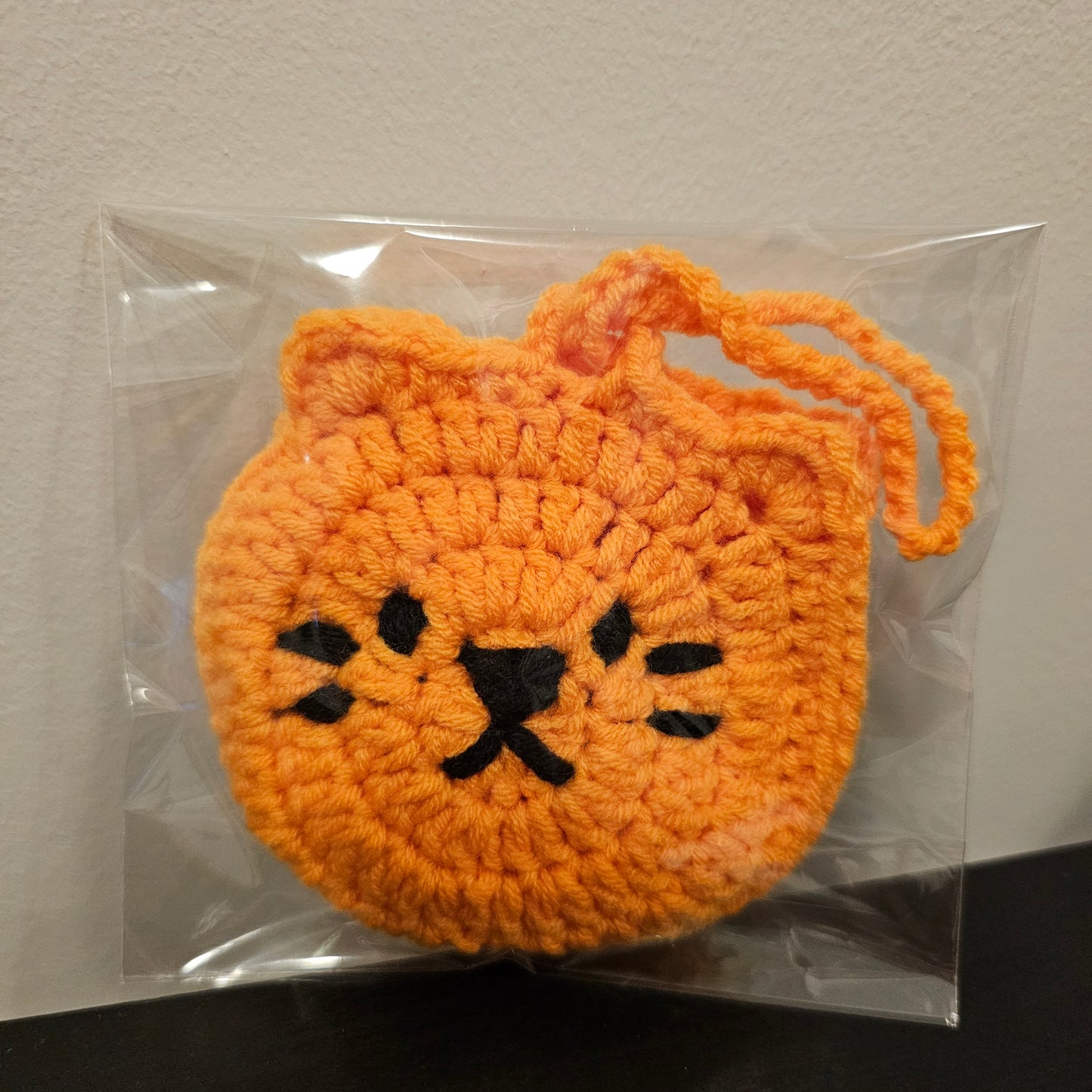 Crocheted Cat Pouch
