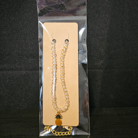 Pineapple Charm Beads Necklace