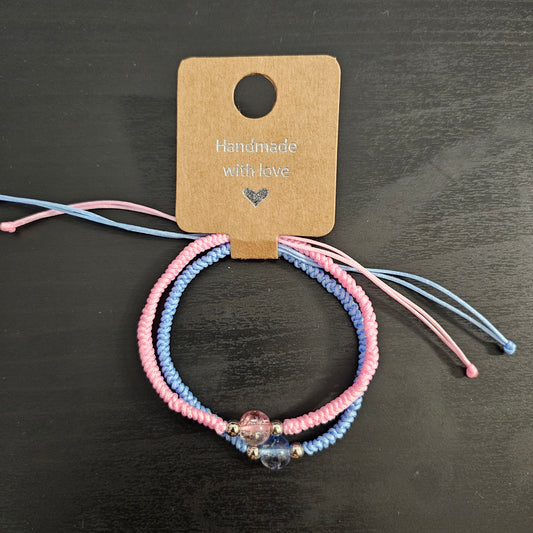 Beaded Macrame Bracelet