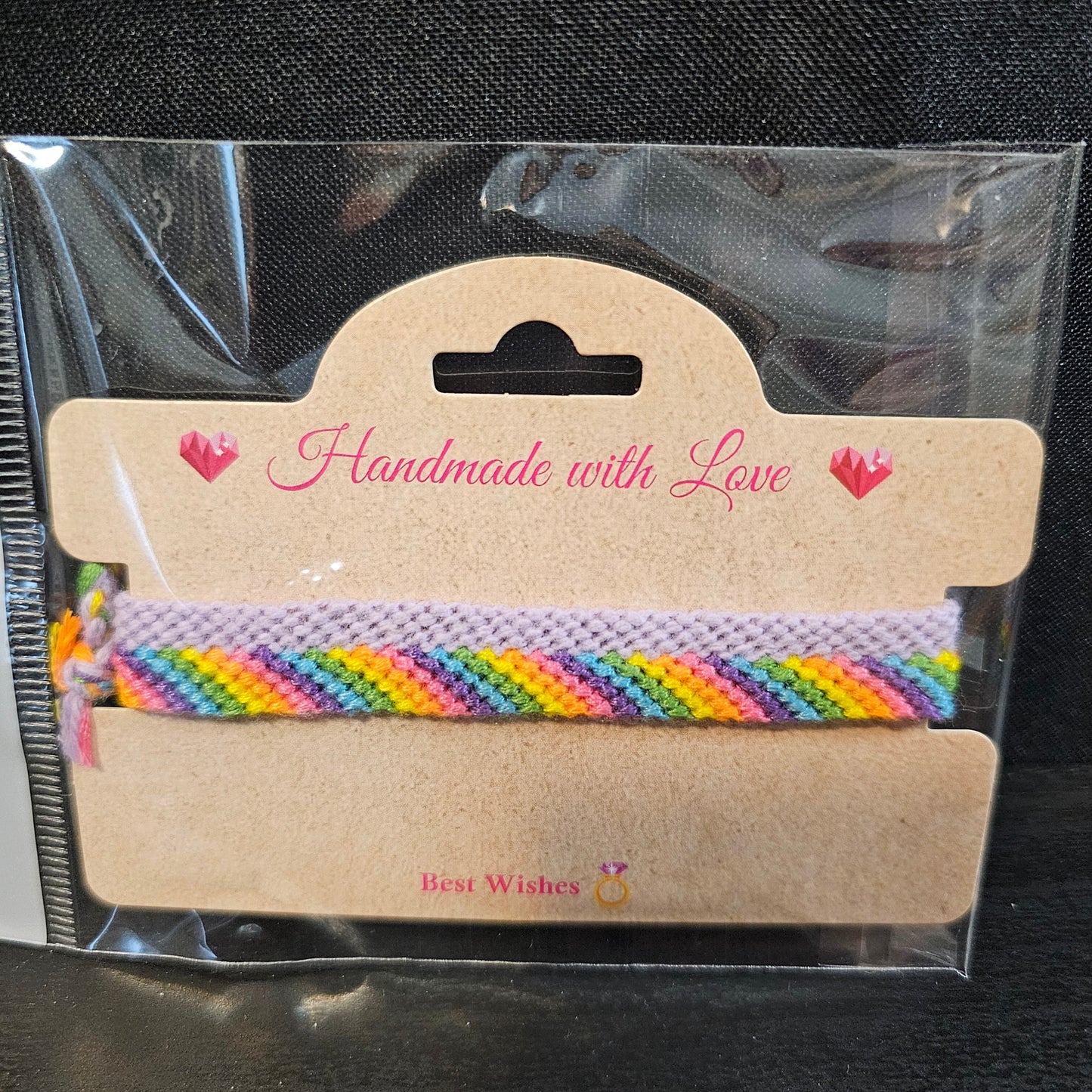 Rainbow Chevron Friendship Bracelet