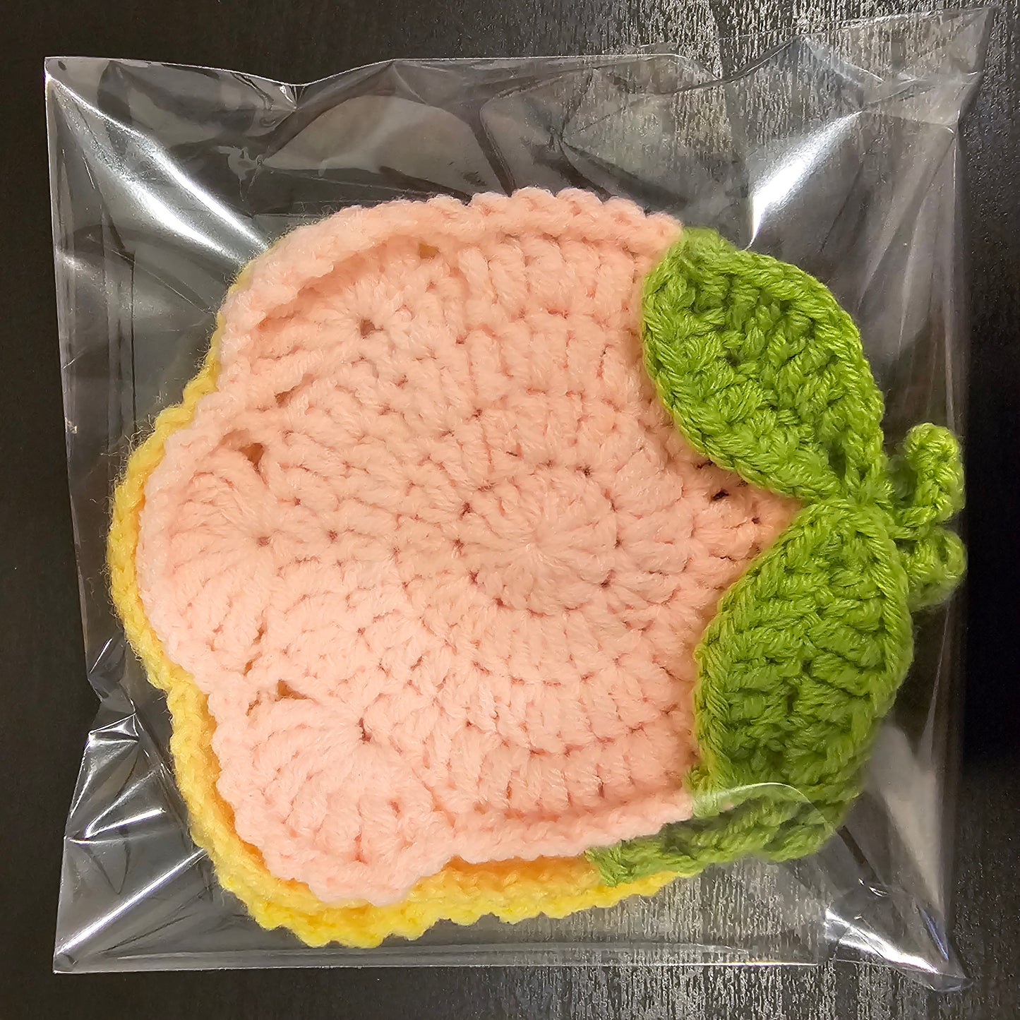 Crocheted Tulip Coaster