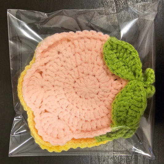 Crocheted Tulip Coaster