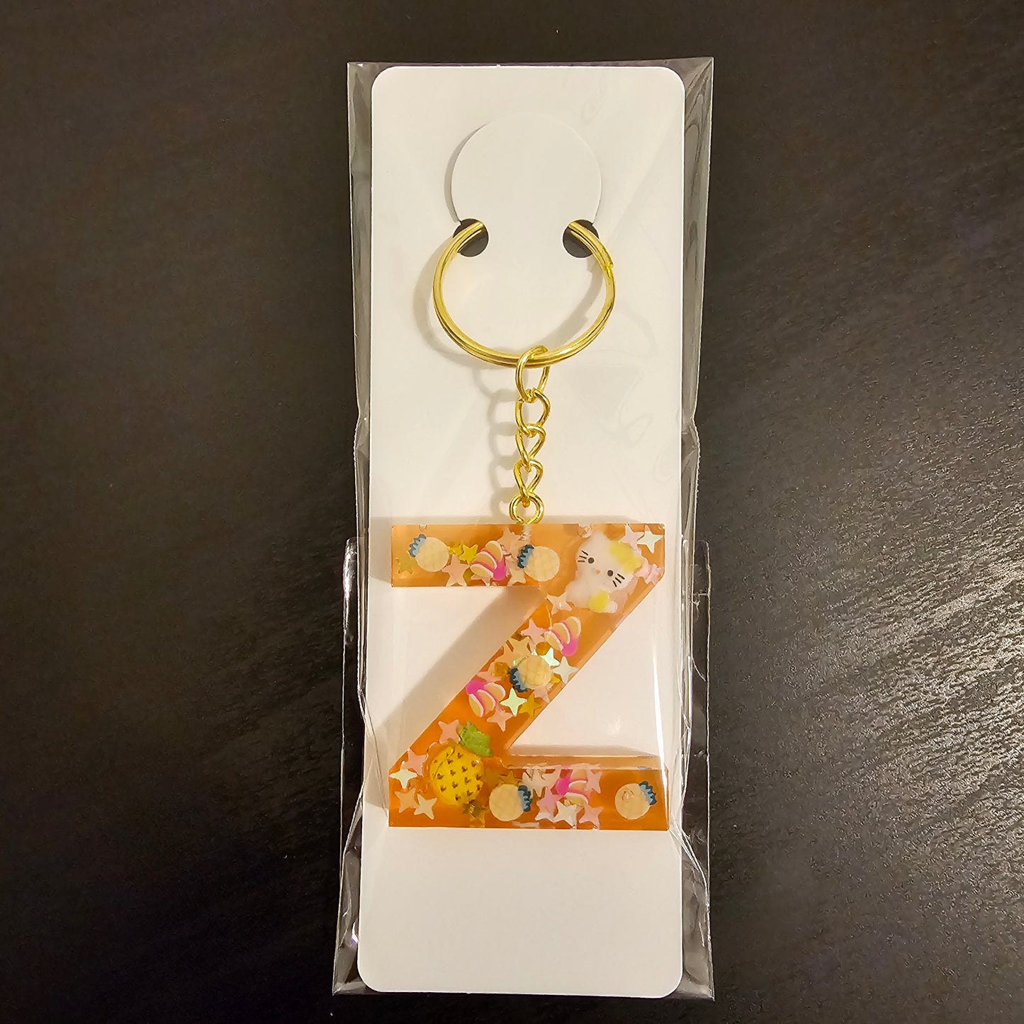 Initial Z Keychain