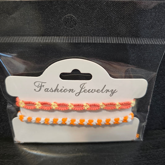 Flower Chain Butterfly Friendship Bracelet