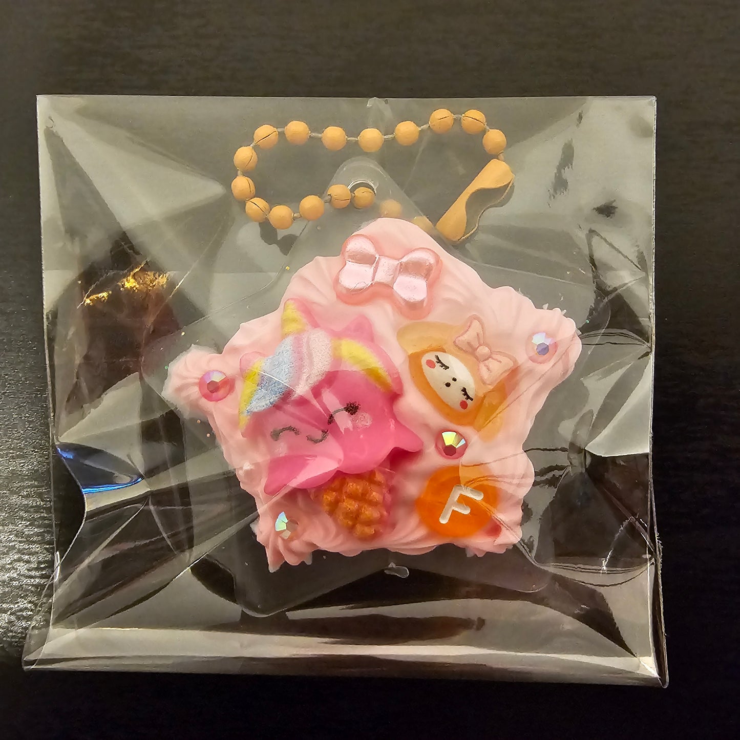 Initial F Decoden Keychain