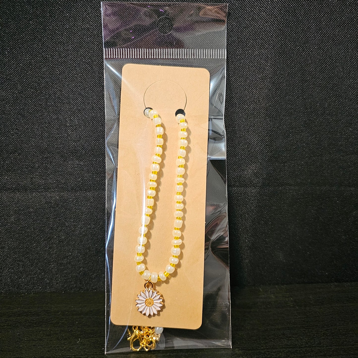 Daisy Charm Beads Necklace