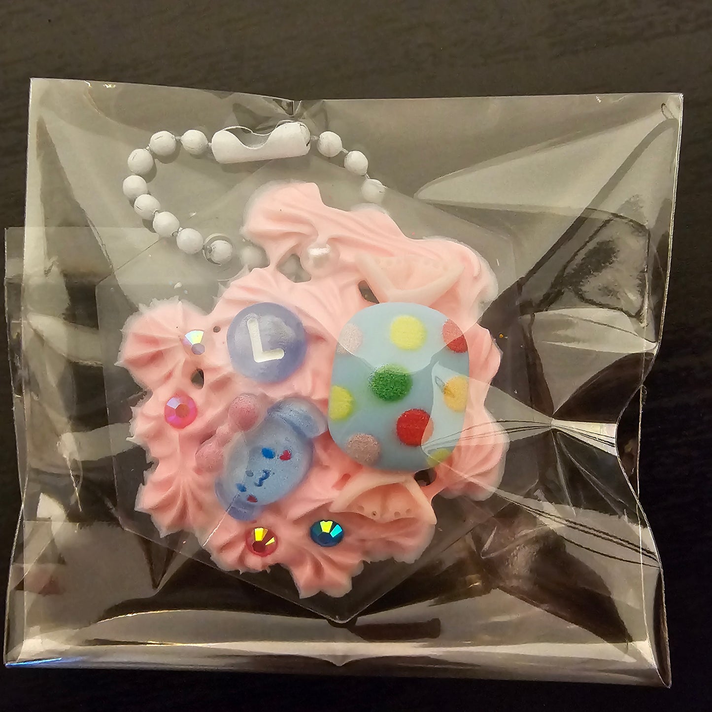 Initial L Decoden Keychain