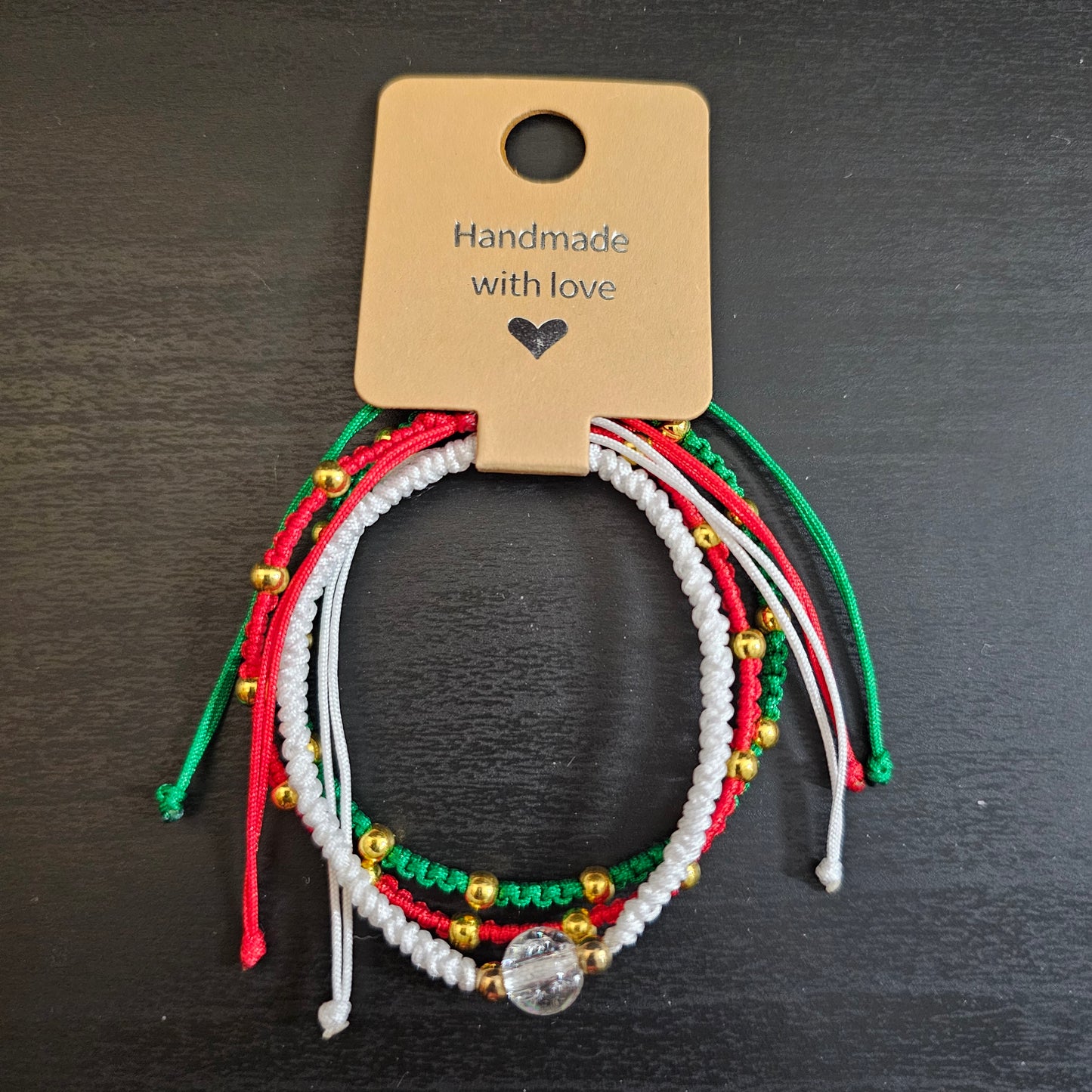 Beaded Macrame Bracelet