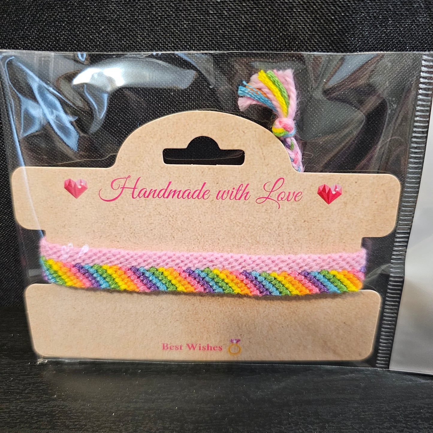 Rainbow Chevron Friendship Bracelet