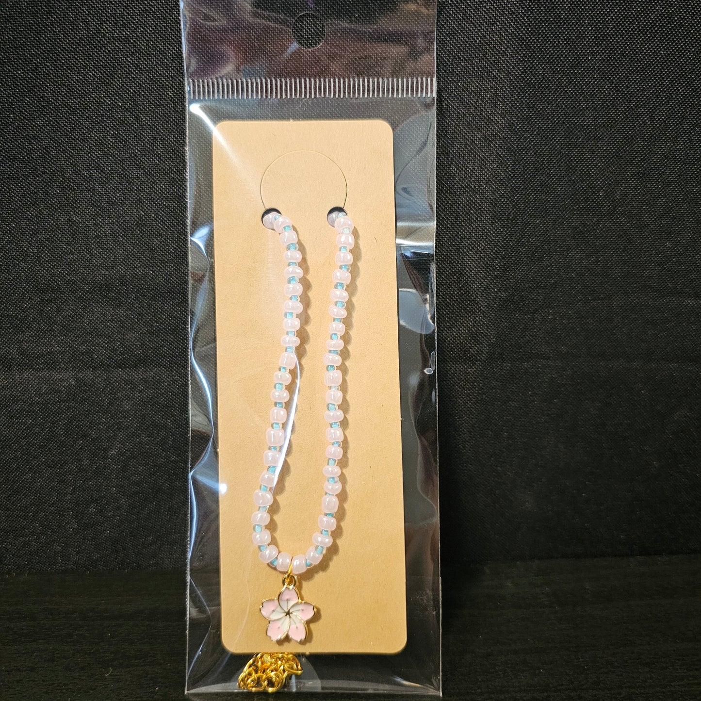 Sakura Charm Beads Necklace
