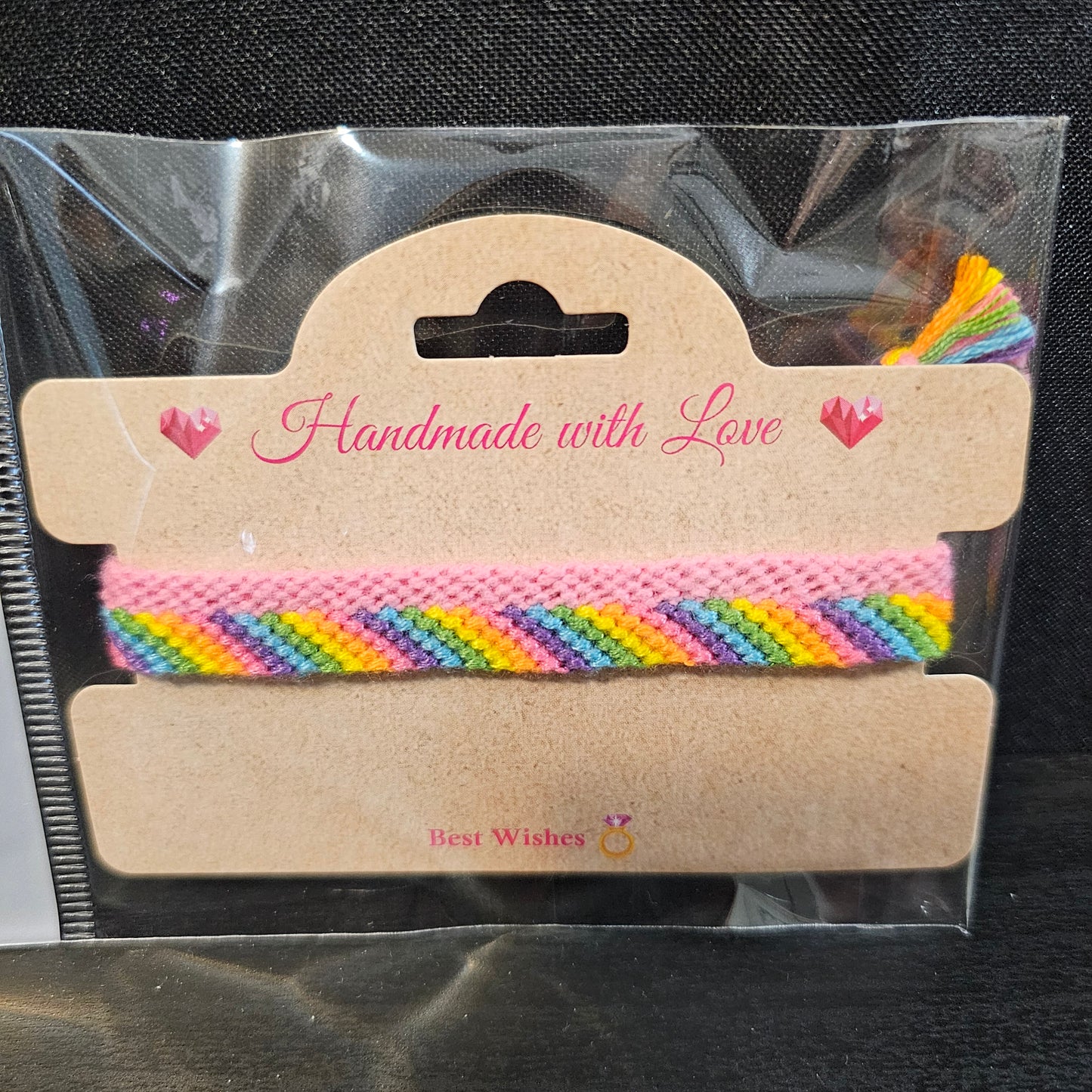 Rainbow Chevron Friendship Bracelet