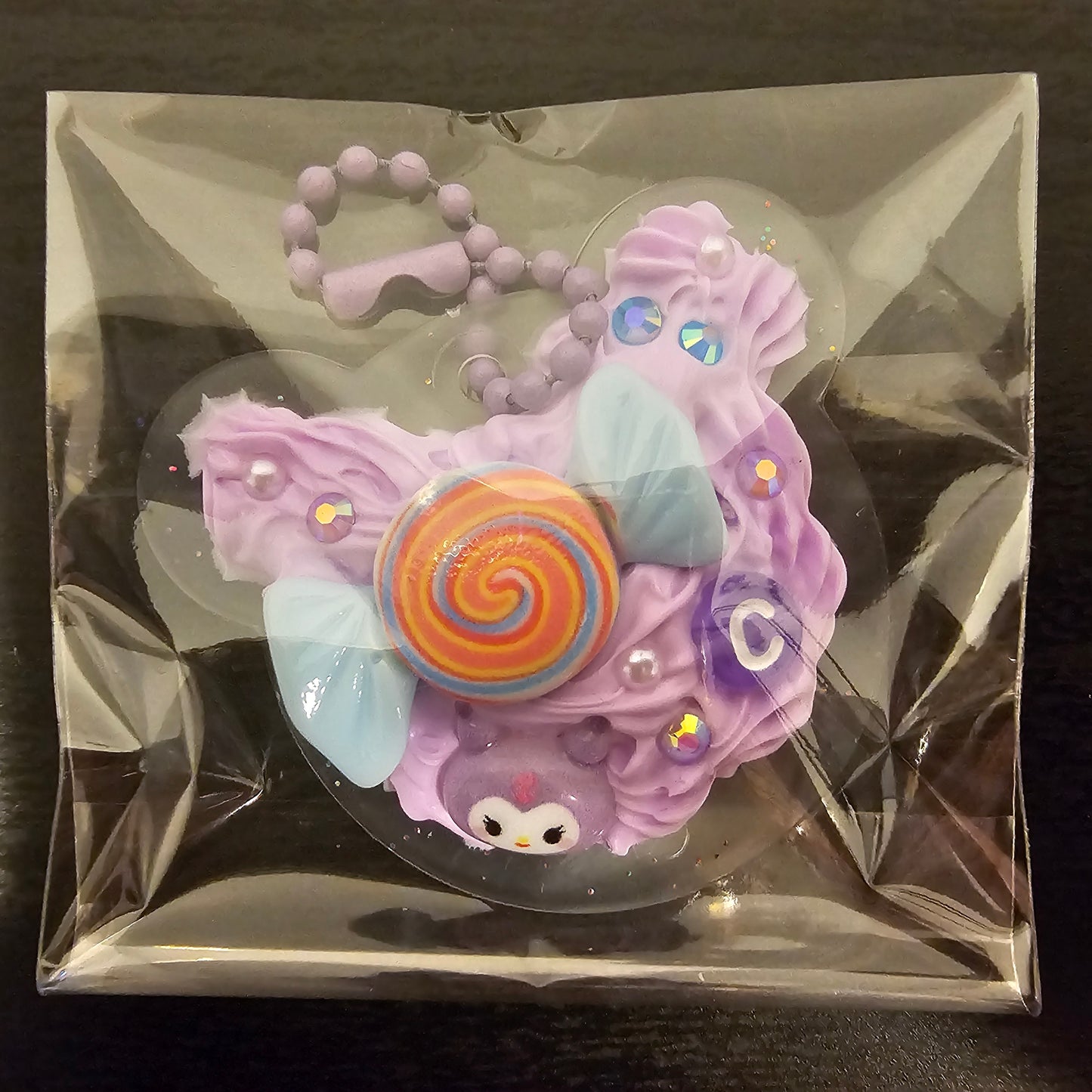 Initial C Decoden Keychain