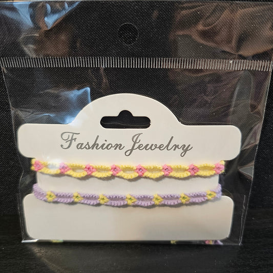 Flower Chain Friendship Bracelet