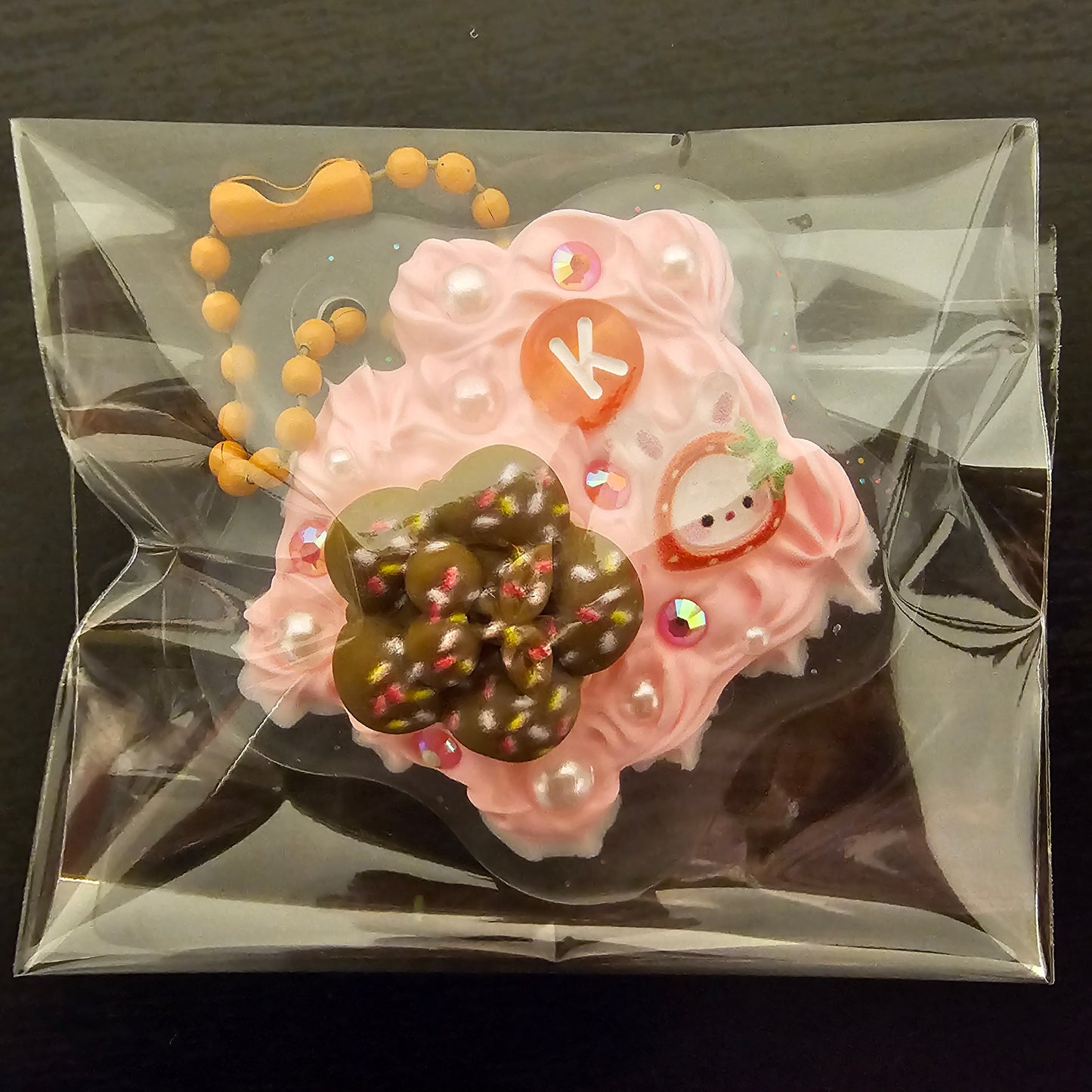 Initial K Decoden Keychain
