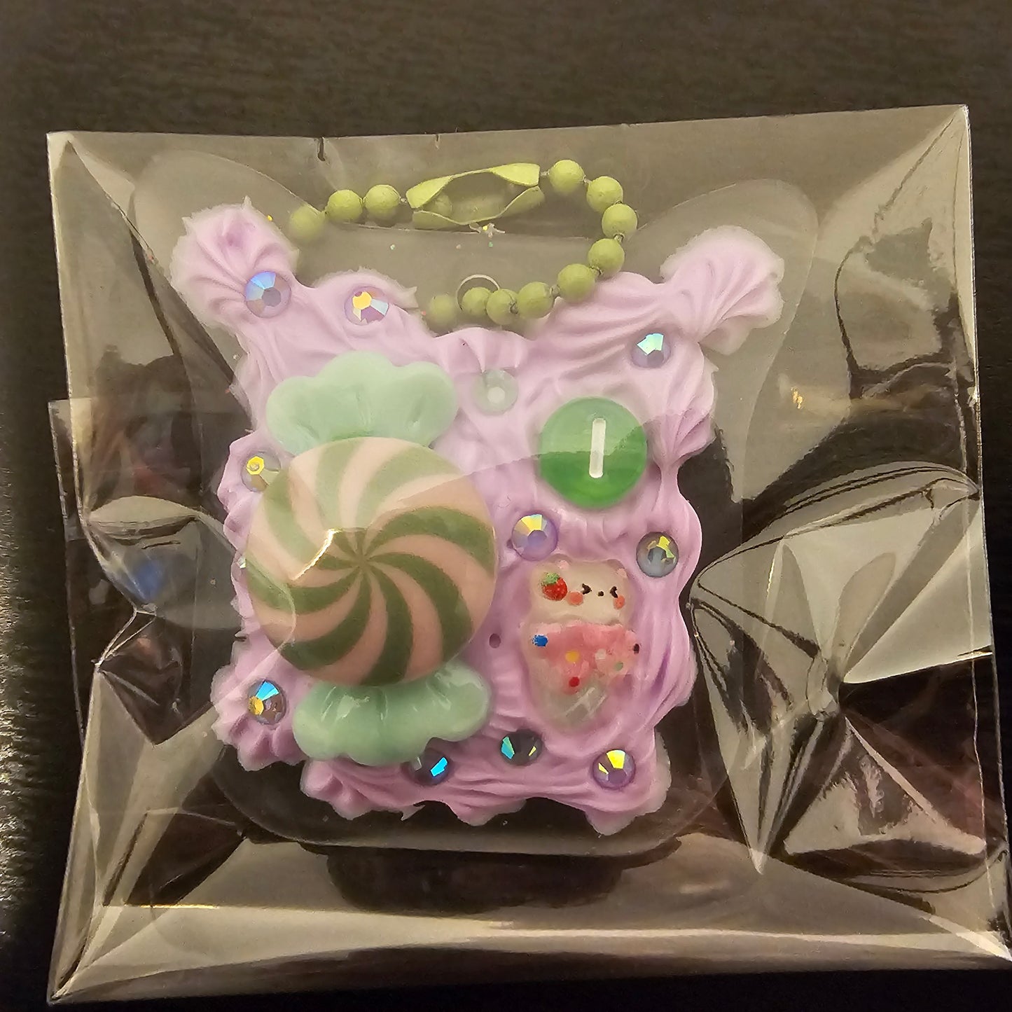Initial I Decoden Keychain