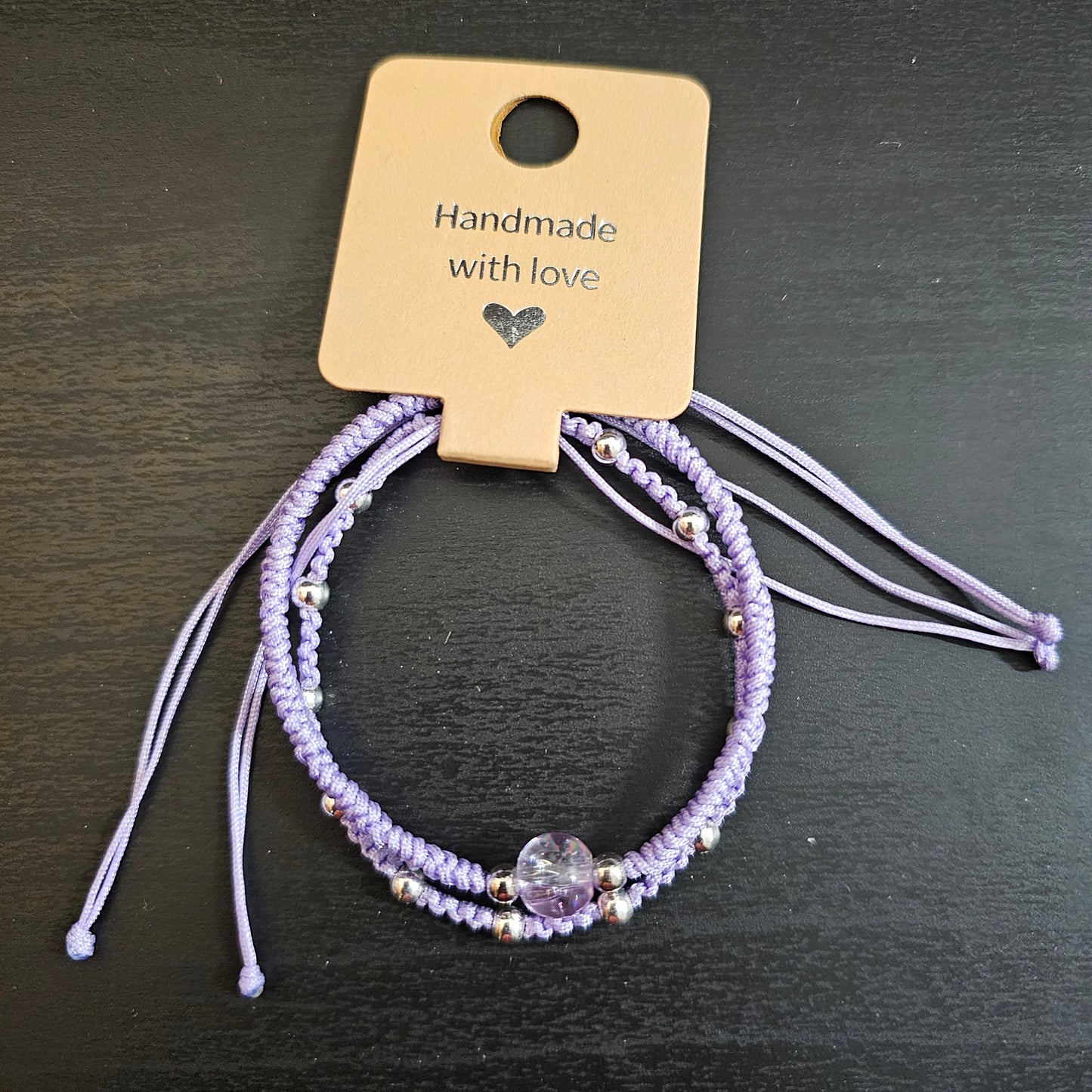 Beaded Macrame Bracelet