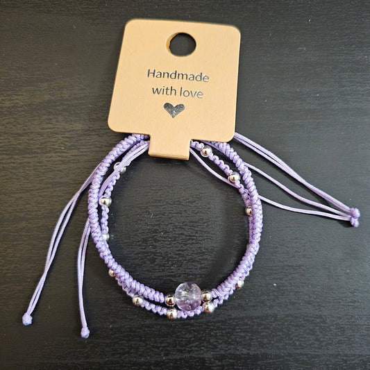 Beaded Macrame Bracelet