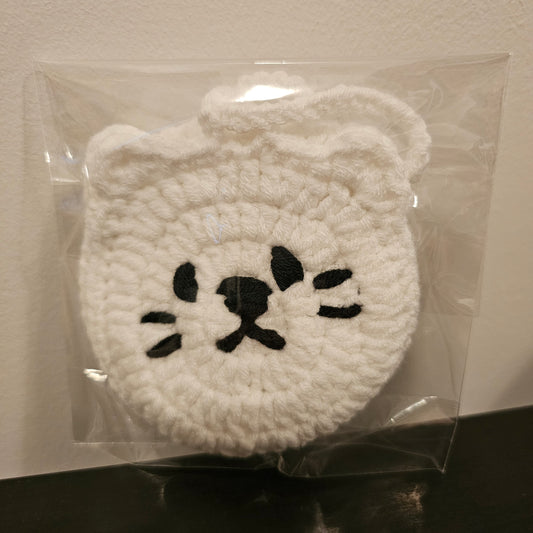Crocheted Cat Pouch