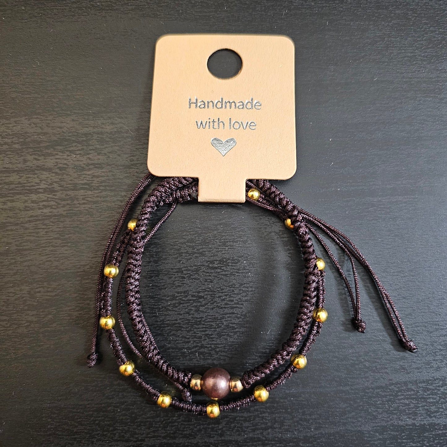 Beaded Macrame Bracelet