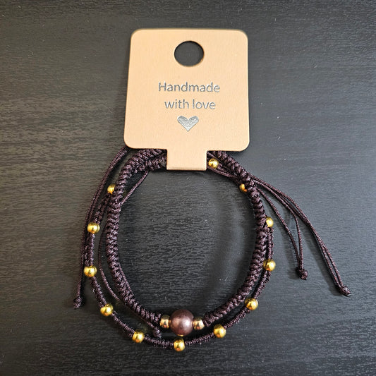Beaded Macrame Bracelet