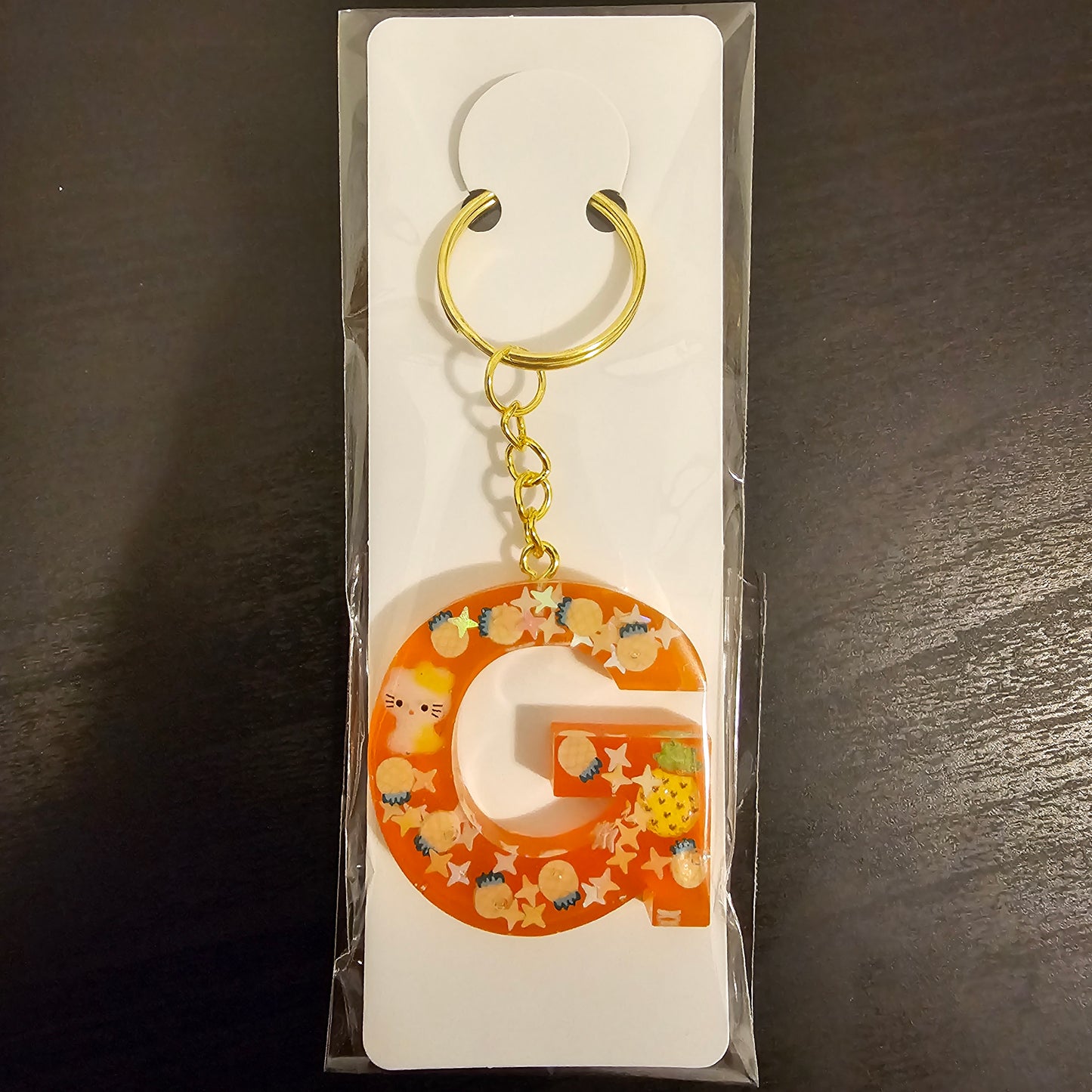 Initial G Keychain