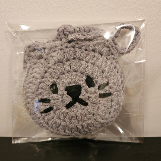 Crocheted Cat Pouch