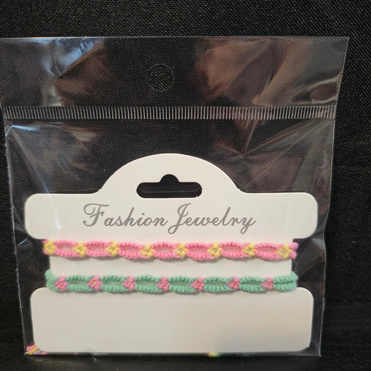Flower Chain Friendship Bracelet