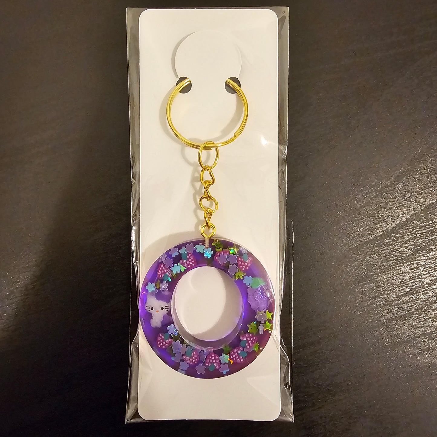 Initial O Keychain