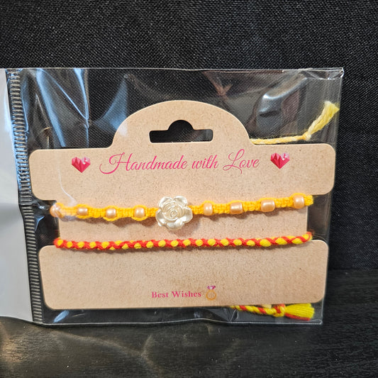 Beaded Rose Friendship Bracelet