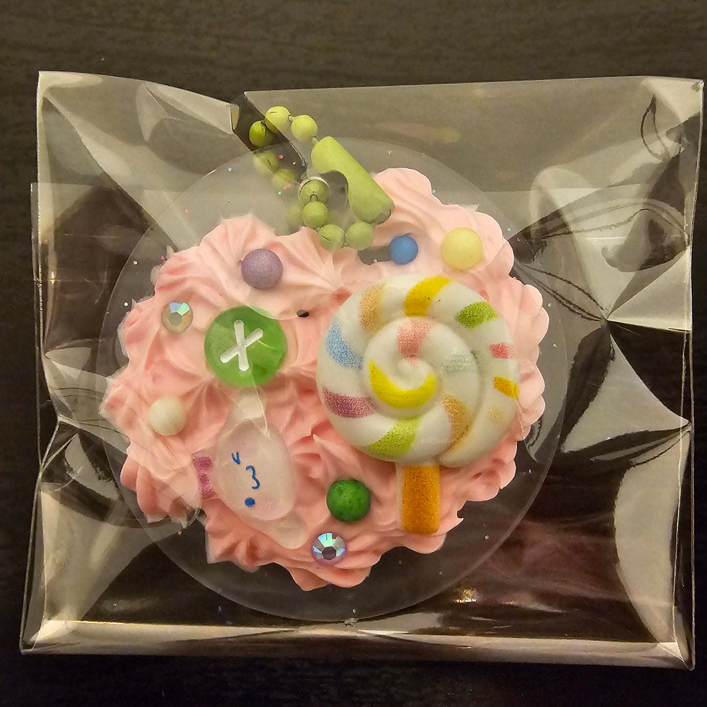 Initial X Decoden Keychain
