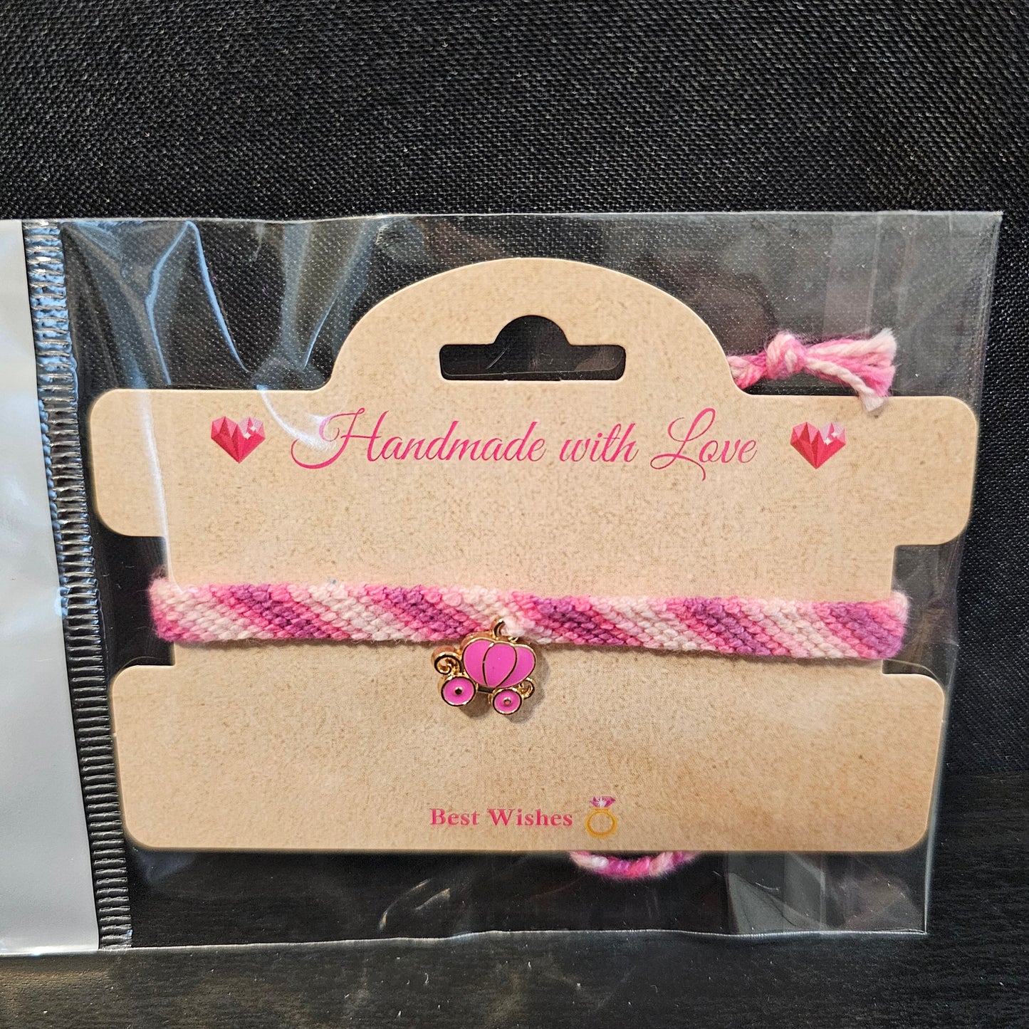 Carriage Charmed Ombre Friendship Bracelet