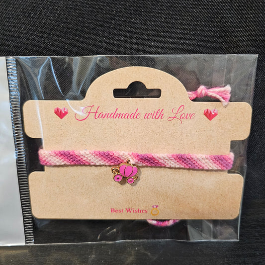Carriage Charmed Ombre Friendship Bracelet